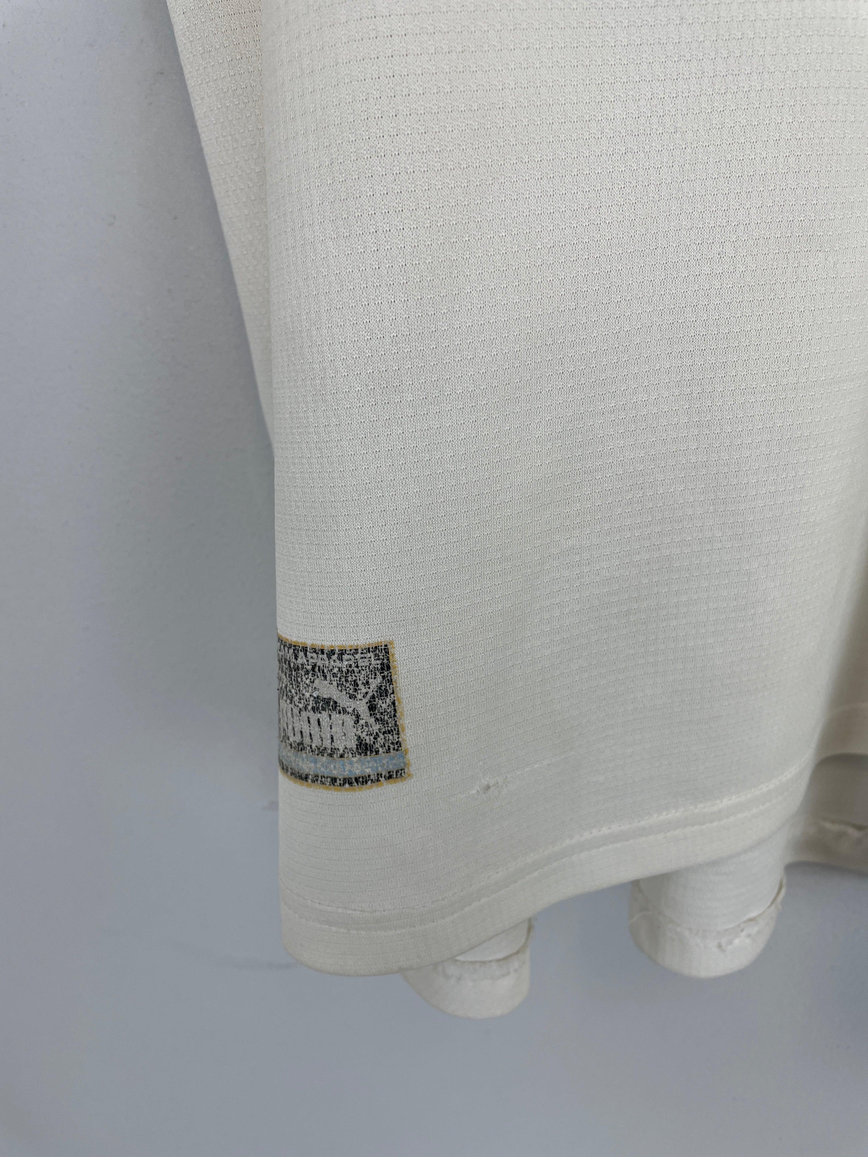 Shop 1999/00 LAZIO CENTENARY AWAY SHIRT (XL) PUMA, classic football shirts, vintage football shirts & retro soccer jerseys at Cult Kits