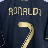 2011/12 REAL MADRID RONALDO #7 AWAY SHIRT (XL) ADIDAS