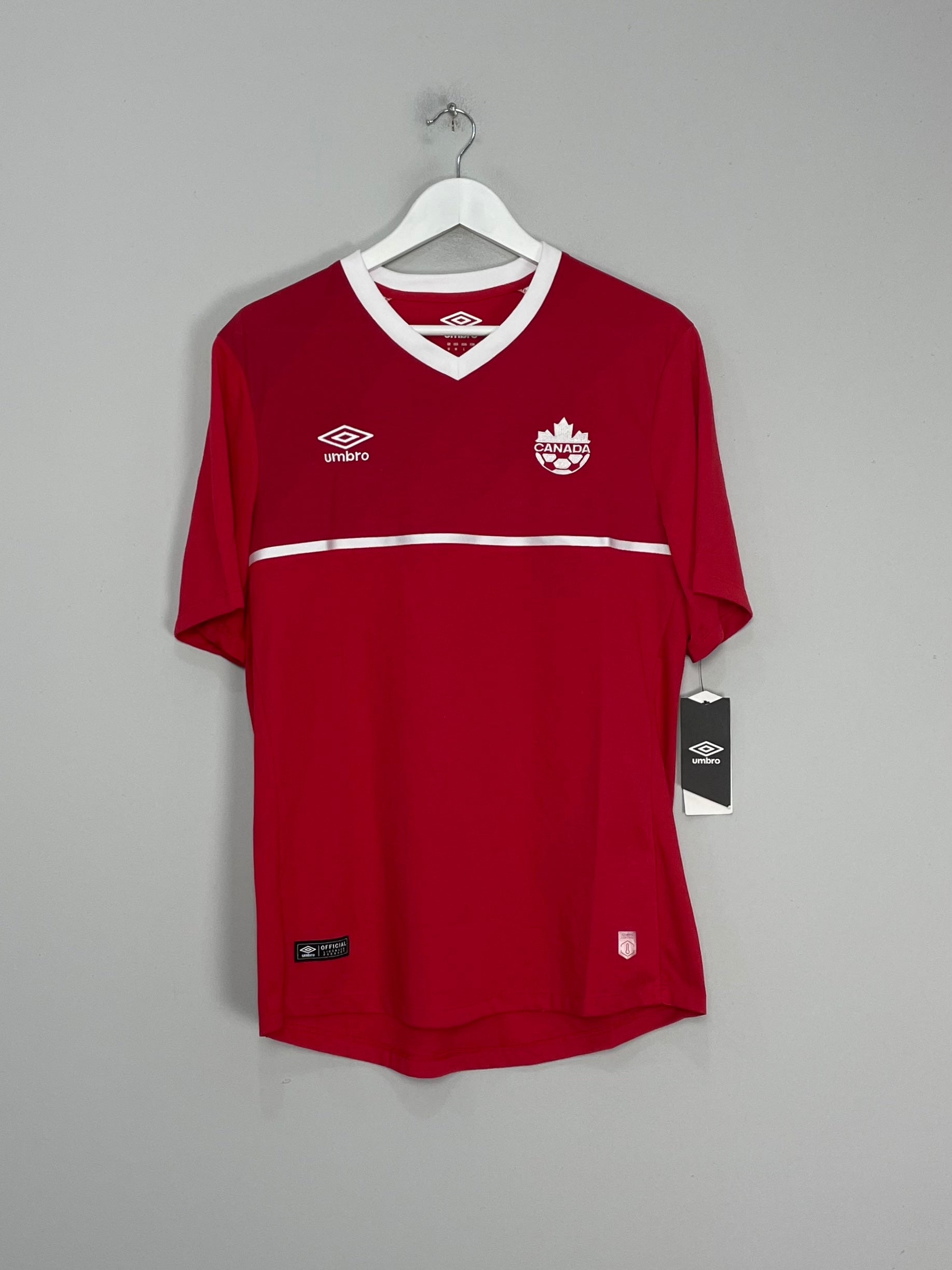 Shop 2015/16 CANADA *BNWT* HOME SHIRT (M) UMBRO, classic football shirts, vintage football shirts & retro soccer jerseys at Cult Kits