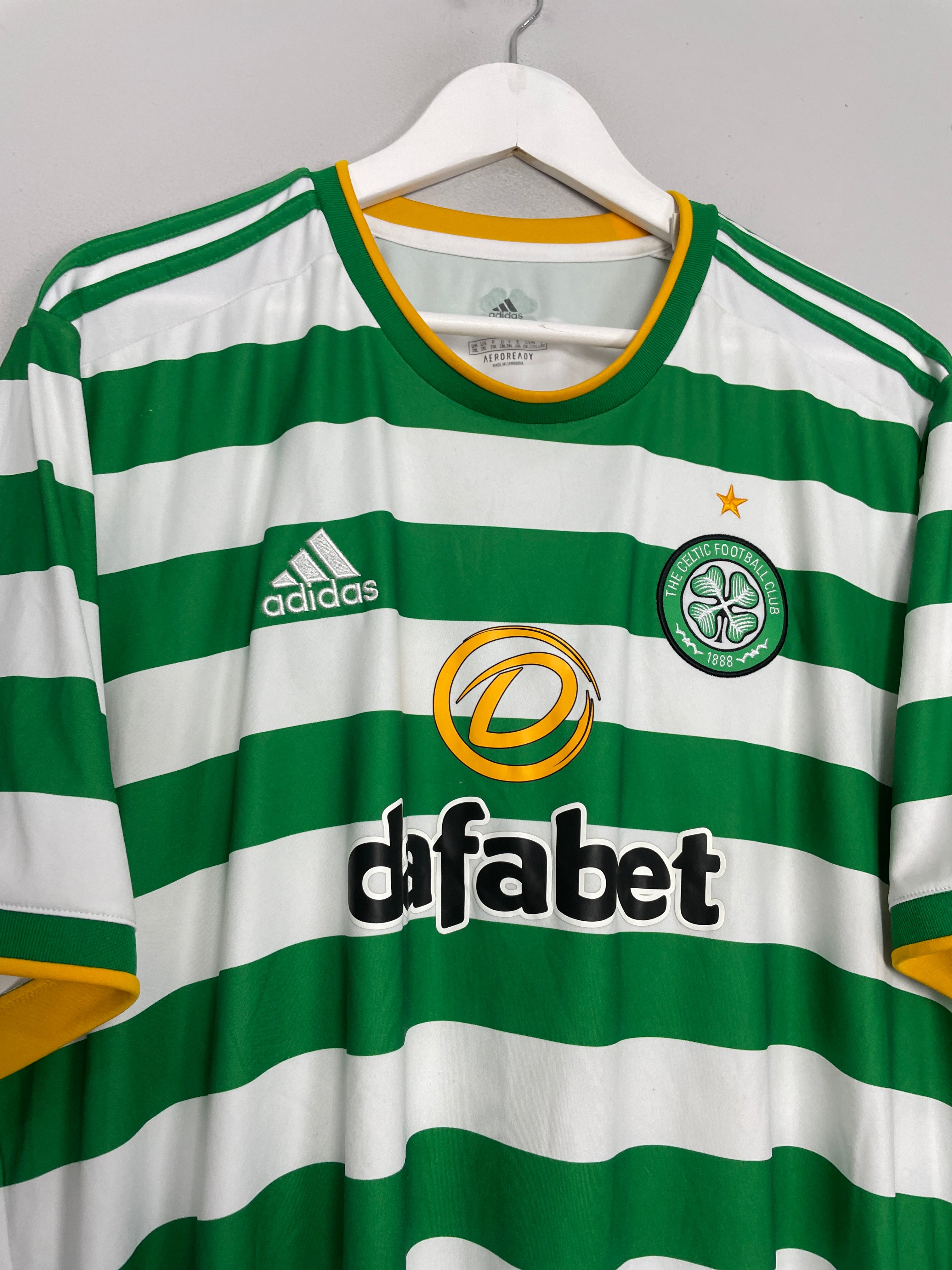 Shop 2020/21 CELTIC HOME SHIRT (XXL) ADIDAS, classic football shirts, vintage football shirts & retro soccer jerseys at Cult Kits
