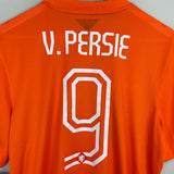 2014/15 NETHERLANDS V.PERSIE #9 *BNWT* AUTHENTIC HOME SHIRT (L) NIKE