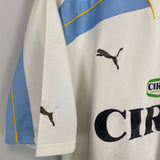 Shop 1999/00 LAZIO CENTENARY AWAY SHIRT (XL) PUMA, classic football shirts, vintage football shirts & retro soccer jerseys at Cult Kits