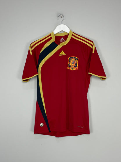 2009 SPAIN CONFEDERATIONS CUP HOME SHIRT (S) ADIDAS