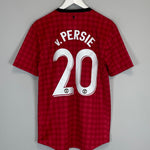 Shop 2012/13 MANCHESTER UNITED V.PERSIE #20 HOME SHIRT (M) NIKE, classic football shirts, vintage football shirts & retro soccer jerseys at Cult Kits