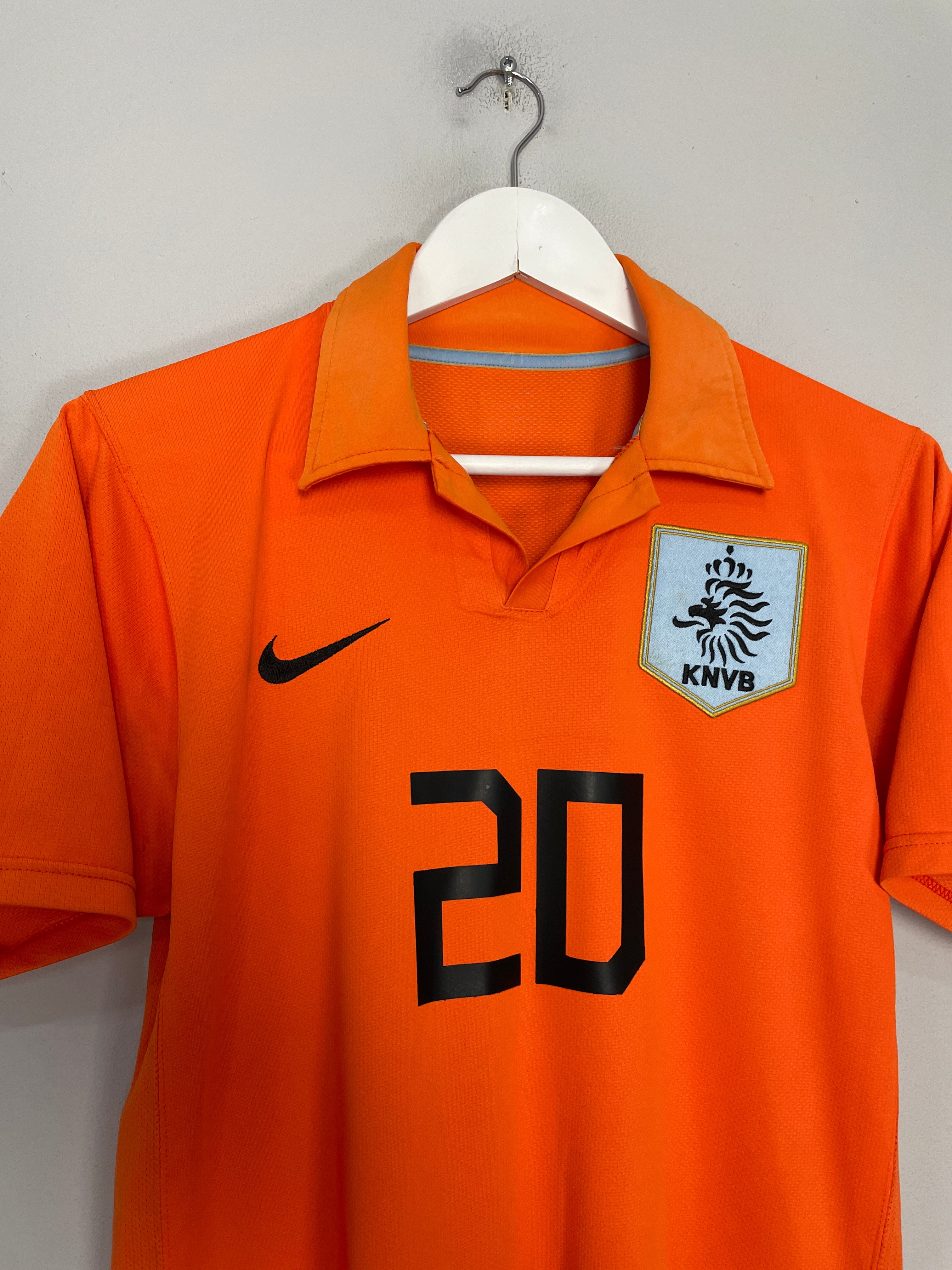 Shop 2006/08 NETHERLANDS SNEIJDER #20 HOME SHIRT (S) NIKE, classic football shirts, vintage football shirts & retro soccer jerseys at Cult Kits