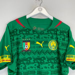 Shop 2014/15 CAMEROON HOME SHIRT (L) PUMA, classic football shirts, vintage football shirts & retro soccer jerseys at Cult Kits