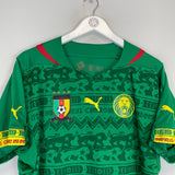 Shop 2014/15 CAMEROON HOME SHIRT (L) PUMA, classic football shirts, vintage football shirts & retro soccer jerseys at Cult Kits