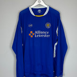 2005/06 LEICESTER CITY L/S HOME SHIRT (XL) JJB