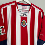 Shop 2005/06 CHIVAS GUADALAJARA HOME SHIRT (L) REEBOK, classic football shirts, vintage football shirts & retro soccer jerseys at Cult Kits