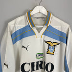 Shop 1999/00 LAZIO CENTENARY AWAY SHIRT (XL) PUMA, classic football shirts, vintage football shirts & retro soccer jerseys at Cult Kits