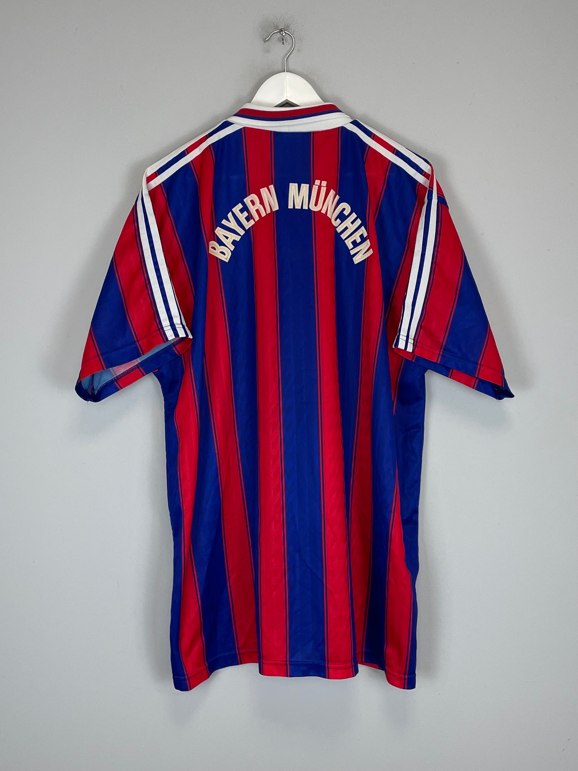 Shop 1995/97 BAYERN MUNICH HOME SHIRT (XXL) ADIDAS, classic football shirts, vintage football shirts & retro soccer jerseys at Cult Kits