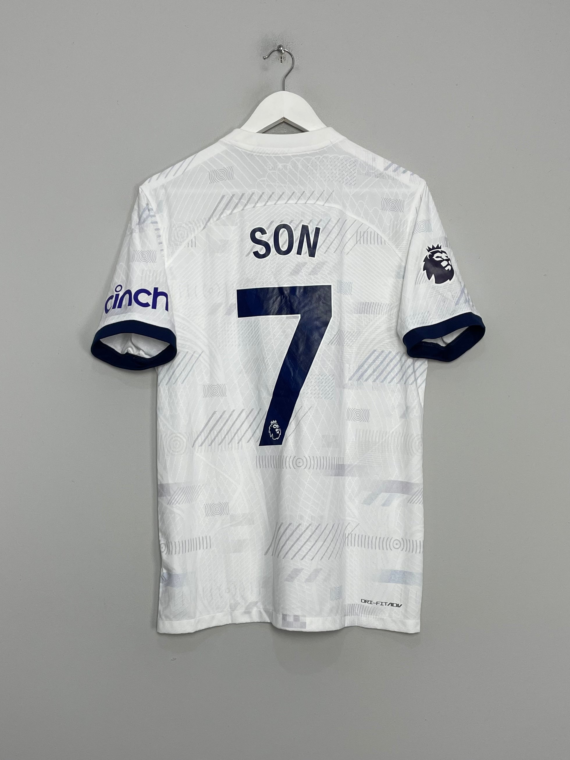 Shop 2023/24 TOTTENHAM SON #7 *ELITE* HOME SHIRT (M) NIKE, classic football shirts, vintage football shirts & retro soccer jerseys at Cult Kits