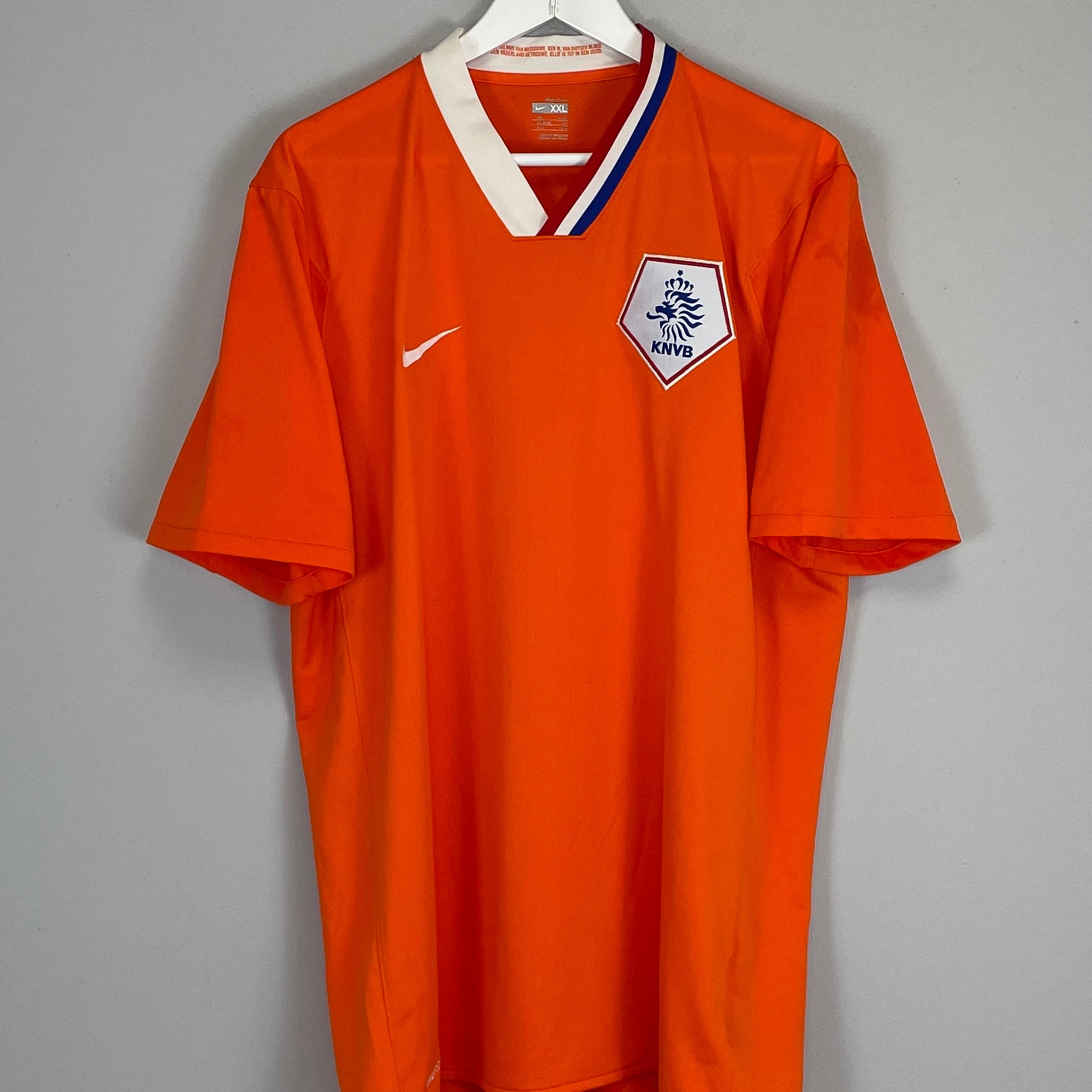 Shop 2008/10 NETHERLANDS HOME SHIRT (XXL) NIKE, classic football shirts, vintage football shirts & retro soccer jerseys at Cult Kits
