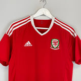 2016/17 WALES HOME SHIRT (M) ADIDAS