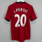 2012/13 MANCHESTER UNITED V.PERSIE #20 HOME SHIRT (S) NIKE