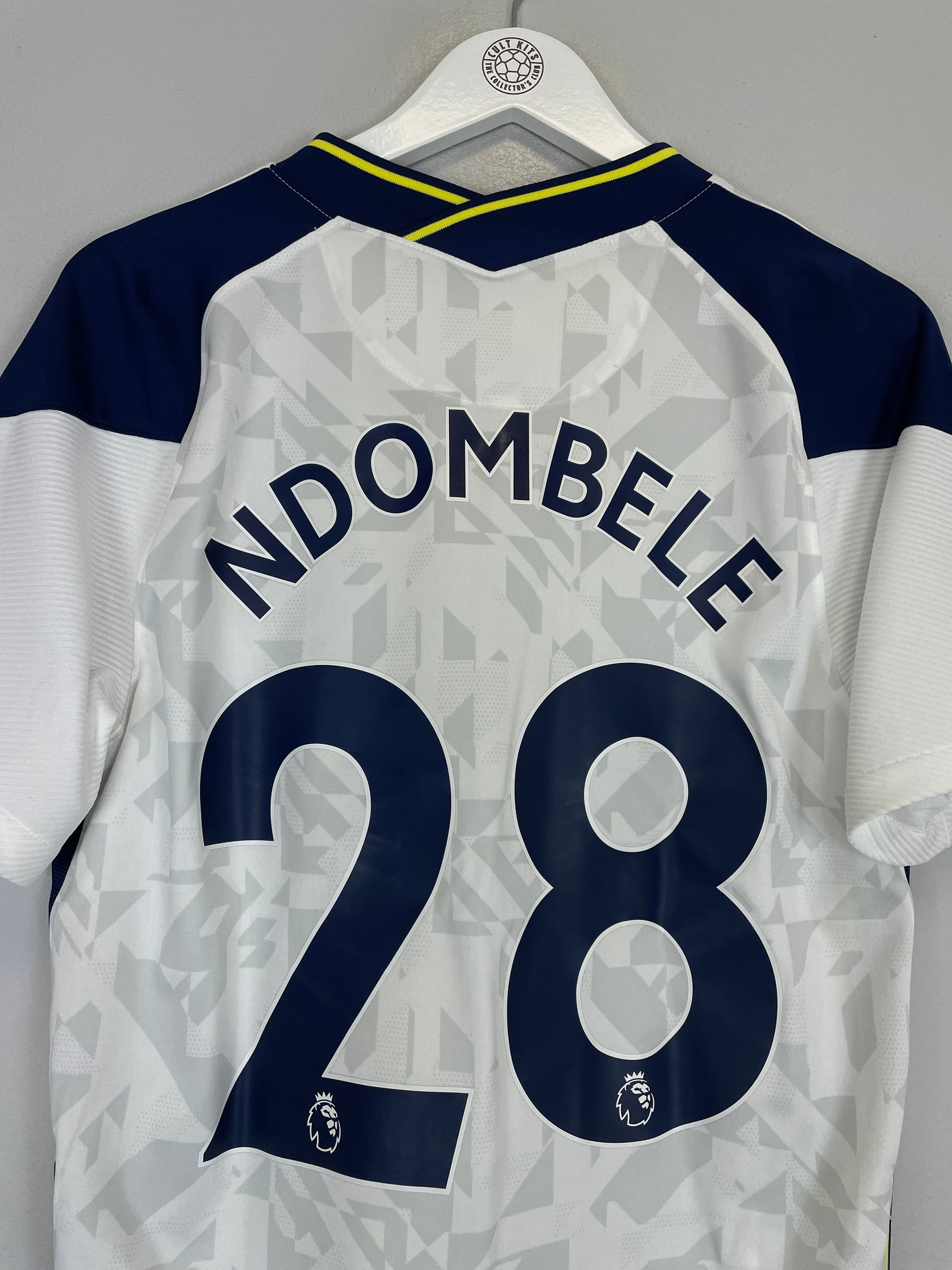 Shop 2020/21 TOTTENHAM NDOMBELE #20 HOME SHIRT (M) NIKE, classic football shirts, vintage football shirts & retro soccer jerseys at Cult Kits