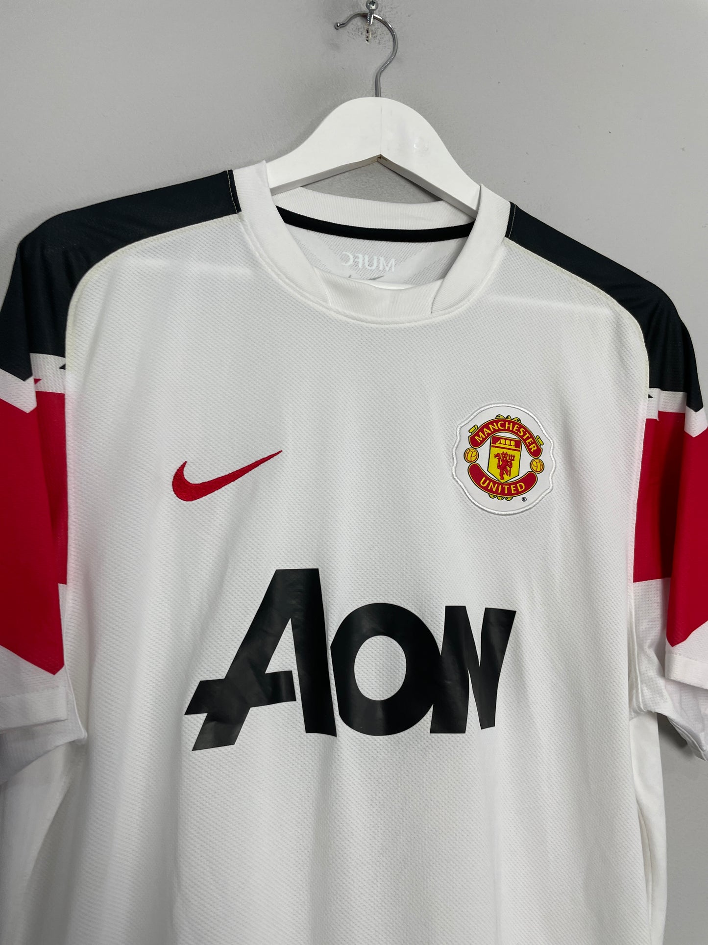 2010/12 MANCHESTER UNITED GIGGS #11 AWAY SHIRT (L) ADIDAS