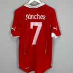 Shop 2011/12 CHILE SANCHEZ #7 HOME SHIRT (M) PUMA, classic football shirts, vintage football shirts & retro soccer jerseys at Cult Kits