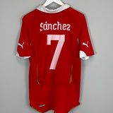 Shop 2011/12 CHILE SANCHEZ #7 HOME SHIRT (M) PUMA, classic football shirts, vintage football shirts & retro soccer jerseys at Cult Kits