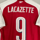 2017/18 ARSENAL LACAZETTE #9 HOME SHIRT (M) PUMA