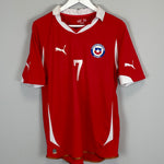Shop 2011/12 CHILE SANCHEZ #7 HOME SHIRT (M) PUMA, classic football shirts, vintage football shirts & retro soccer jerseys at Cult Kits
