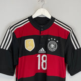Shop 2014/15 GERMANY KROOS #18 AWAY SHIRT (S) ADIDAS, classic football shirts, vintage football shirts & retro soccer jerseys at Cult Kits