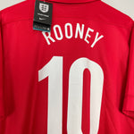 Shop 2013/14 ENGLAND ROONEY #10 *150 YEARS* BNWT HOME SHIRT (XL) NIKE, classic football shirts, vintage football shirts & retro soccer jerseys at Cult Kits