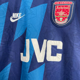 Shop 1995/96 ARSENAL BERGKAMP #10 AWAY SHIRT (XL) NIKE, classic football shirts, vintage football shirts & retro soccer jerseys at Cult Kits