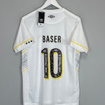 Shop 2022/23 SANTOS BASER #10 *BNWT* HOME SHIRT (S) UMBRO, classic football shirts, vintage football shirts & retro soccer jerseys at Cult Kits