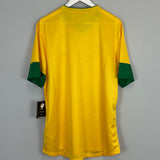 Shop 2012/13 BRAZIL *BNWT* HOME SHIRT (XL) NIKE, classic football shirts, vintage football shirts & retro soccer jerseys at Cult Kits