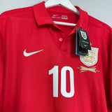 Shop 2013/14 ENGLAND ROONEY #10 *150 YEARS* BNWT HOME SHIRT (XL) NIKE, classic football shirts, vintage football shirts & retro soccer jerseys at Cult Kits