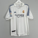 Shop 2001 REAL MADRID ZIDANE #5 HOME SHIRT (L) ADIDAS, classic football shirts, vintage football shirts & retro soccer jerseys at Cult Kits