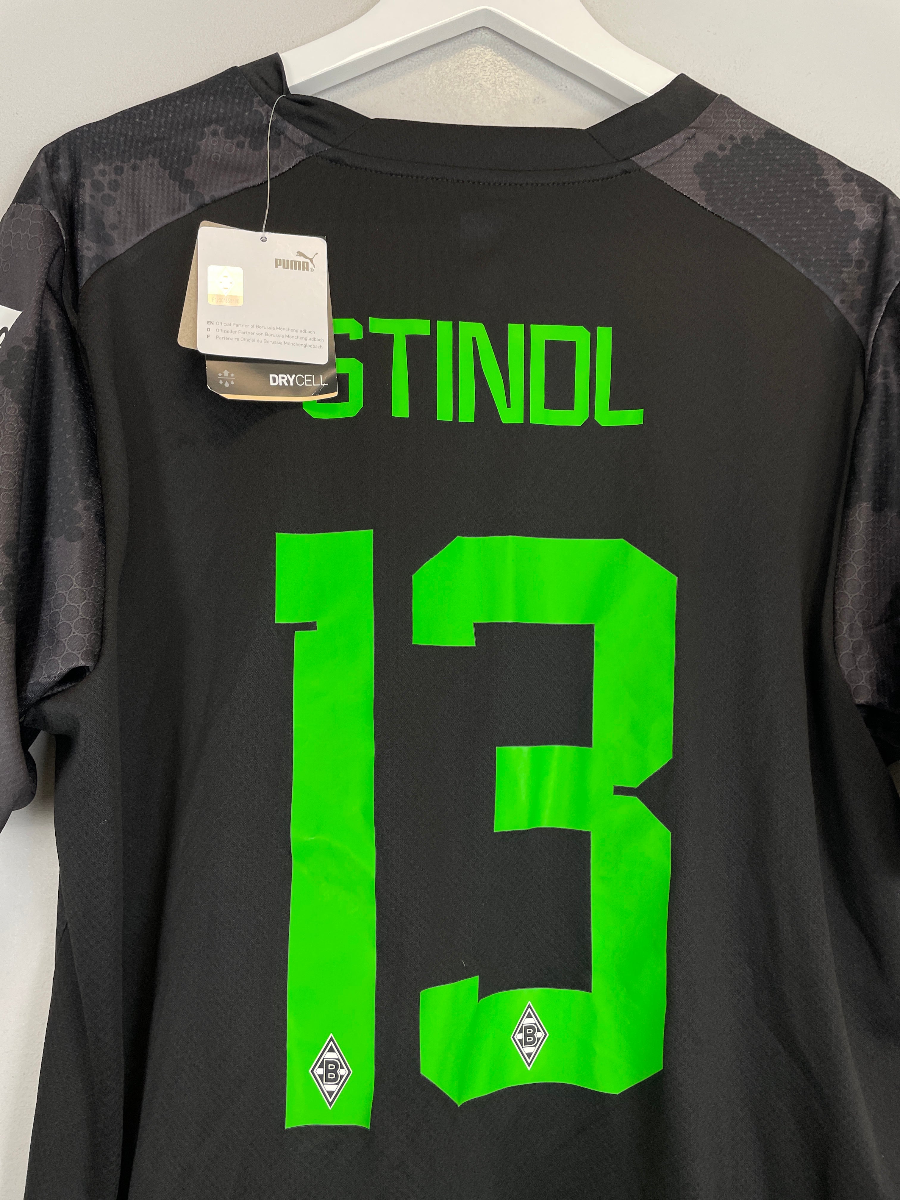 Shop 2022/23 MONCHENGLADBACH STINDL #11 *BNWT* THIRD SHIRT (XL) PUMA, classic football shirts, vintage football shirts & retro soccer jerseys at Cult Kits