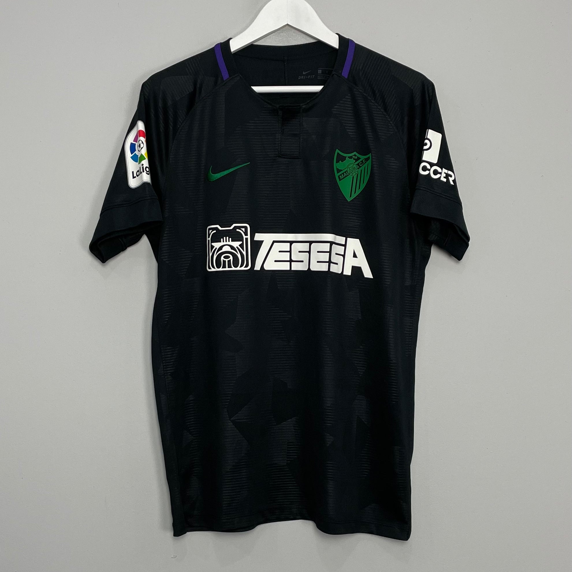 Shop 2018/19 MALAGA AWAY SHIRT (L) NIKE, classic football shirts, vintage football shirts & retro soccer jerseys at Cult Kits