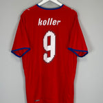 Shop 2008/09 CZECH REPUBLIC KOLLER #9 HOME SHIRT (XXL) PUMA, classic football shirts, vintage football shirts & retro soccer jerseys at Cult Kits