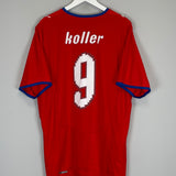 Shop 2008/09 CZECH REPUBLIC KOLLER #9 HOME SHIRT (XXL) PUMA, classic football shirts, vintage football shirts & retro soccer jerseys at Cult Kits