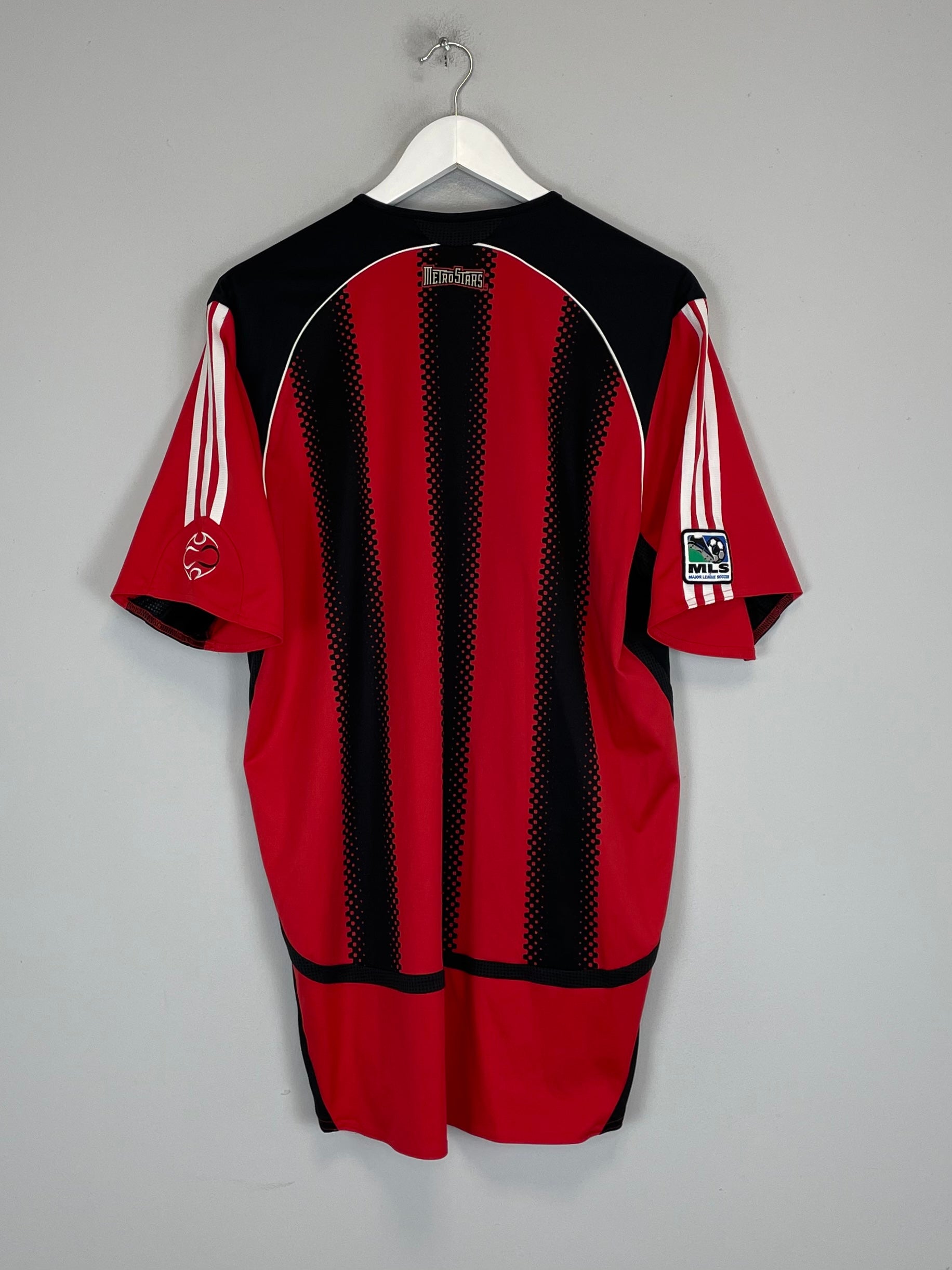 Shop 2006/08 NY/NJ METROSTARS HOME SHIRT (L) ADIDAS, classic football shirts, vintage football shirts & retro soccer jerseys at Cult Kits