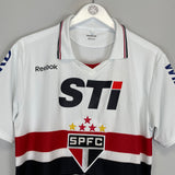 Shop 2012/13 SAO PAULO #10 HOME SHIRT (M) REEBOK, classic football shirts, vintage football shirts & retro soccer jerseys at Cult Kits