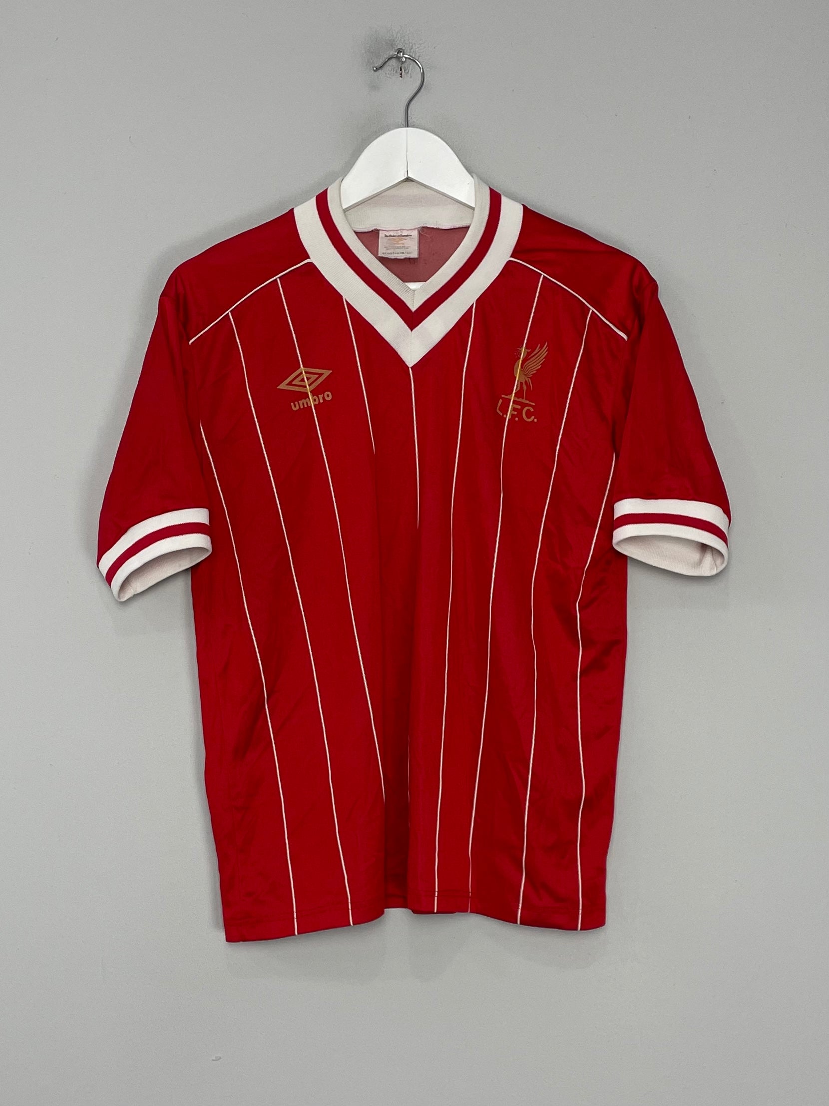 Shop 1982/85 LIVERPOOL HOME SHIRT (M) UMBRO, classic football shirts, vintage football shirts & retro soccer jerseys at Cult Kits