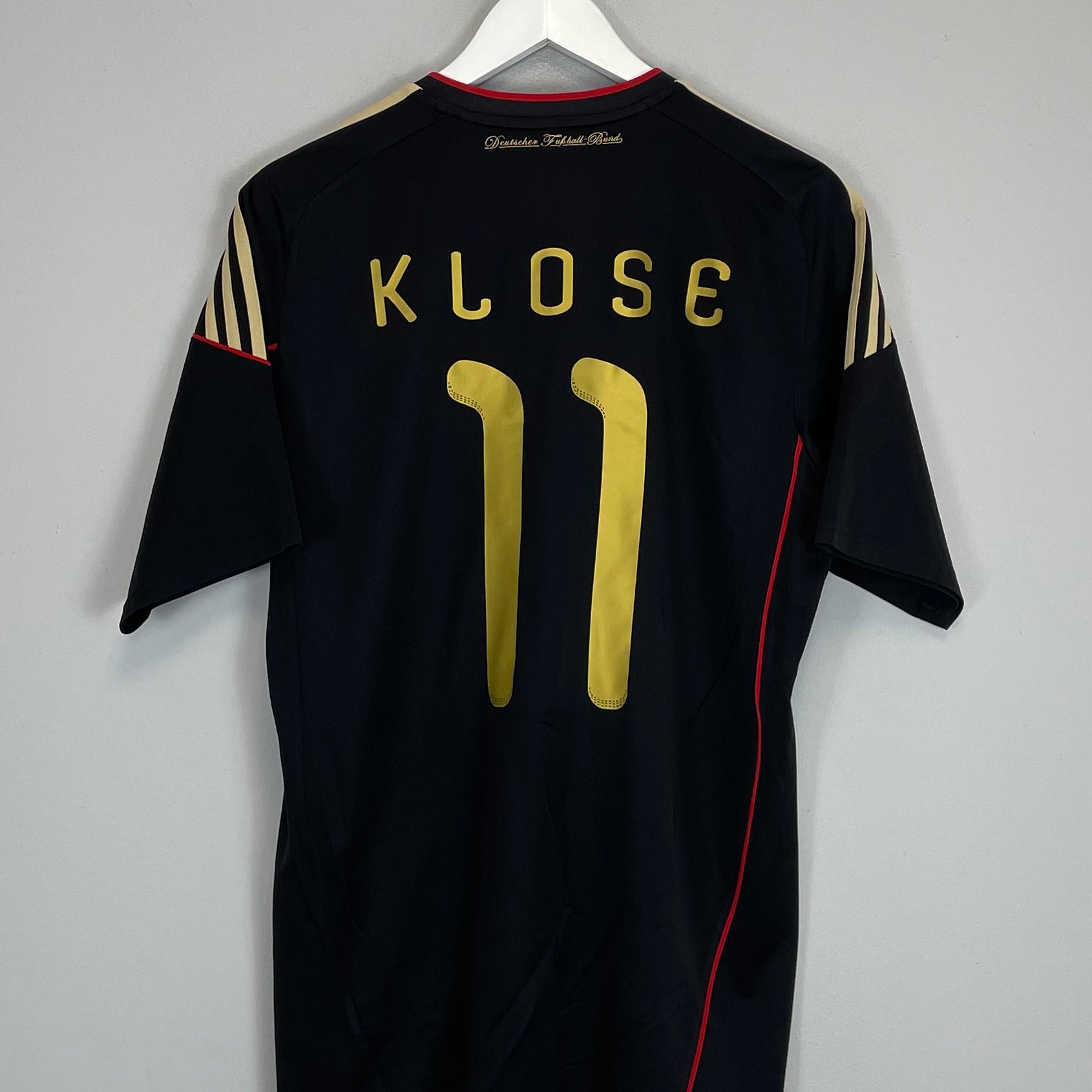 Shop 2010/11 GERMANY KLOSE #11 AWAY SHIRT (M) ADIDAS, classic football shirts, vintage football shirts & retro soccer jerseys at Cult Kits