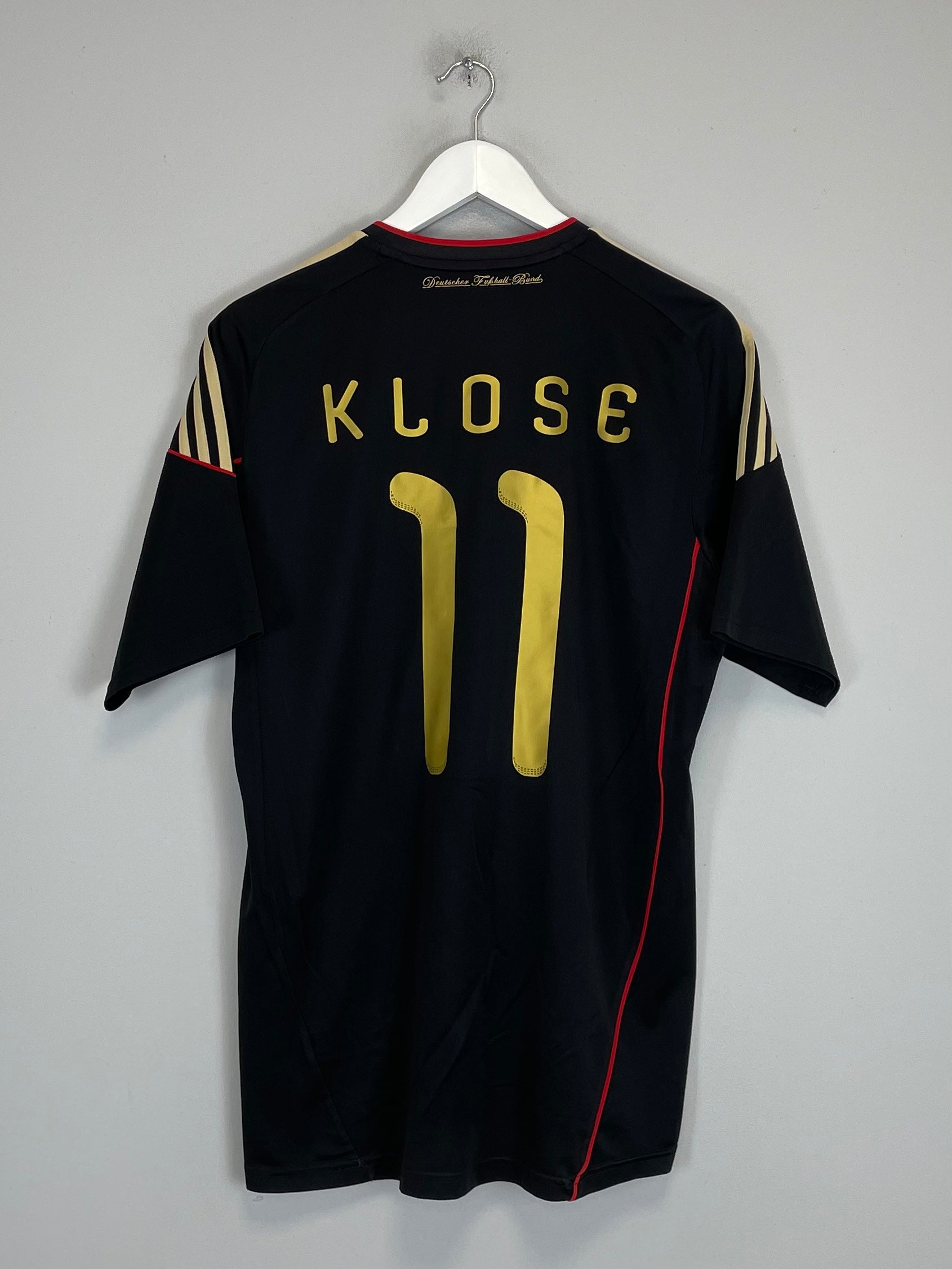 Shop 2010/11 GERMANY KLOSE #11 AWAY SHIRT (M) ADIDAS, classic football shirts, vintage football shirts & retro soccer jerseys at Cult Kits