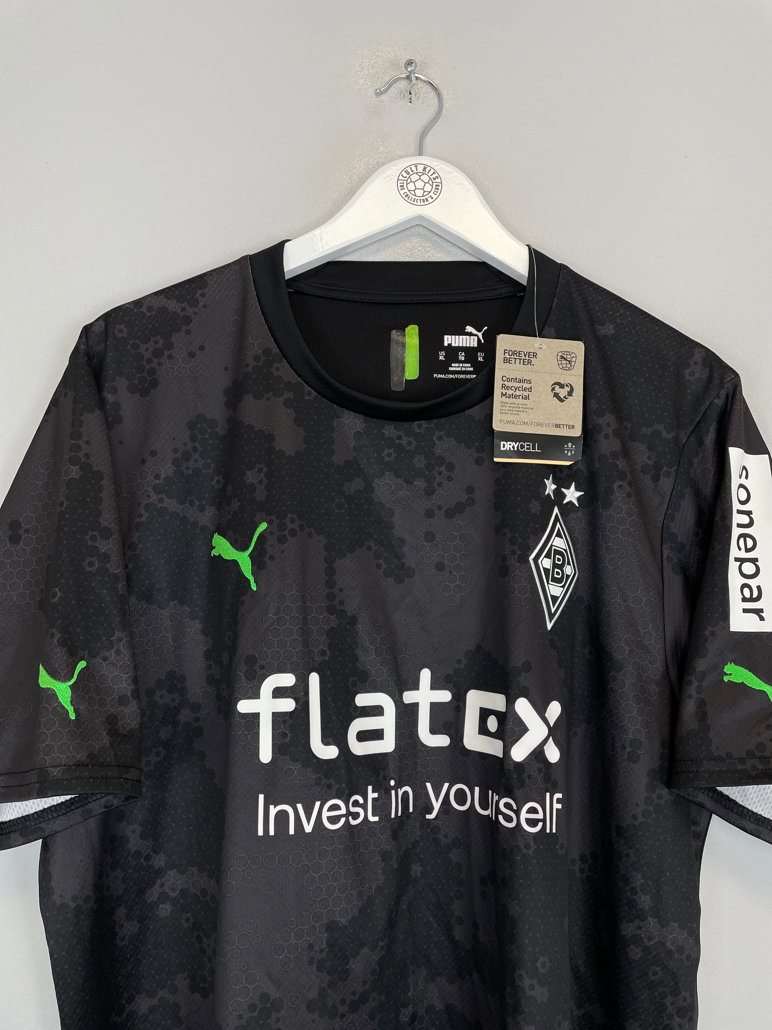 Shop 2022/23 MONCHENGLADBACH STINDL #11 *BNWT* THIRD SHIRT (XL) PUMA, classic football shirts, vintage football shirts & retro soccer jerseys at Cult Kits