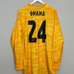 2019/20 AJAX ONANA #24 *PLAYER ISSUE* GK SHIRT (L) ADIDAS