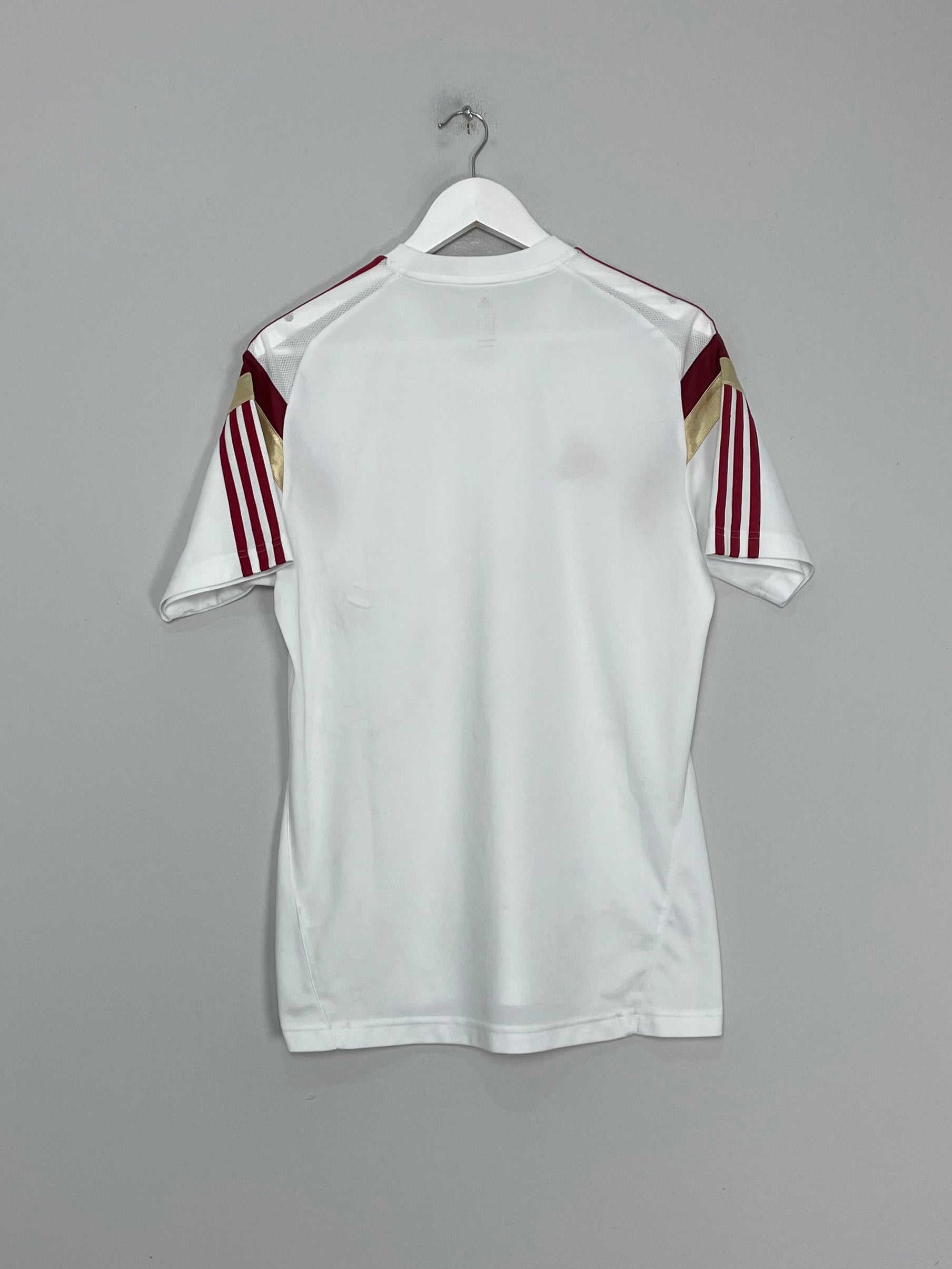 Shop 2014/15 SPAIN TRAINING SHIRT (M) ADIDAS, classic football shirts, vintage football shirts & retro soccer jerseys at Cult Kits