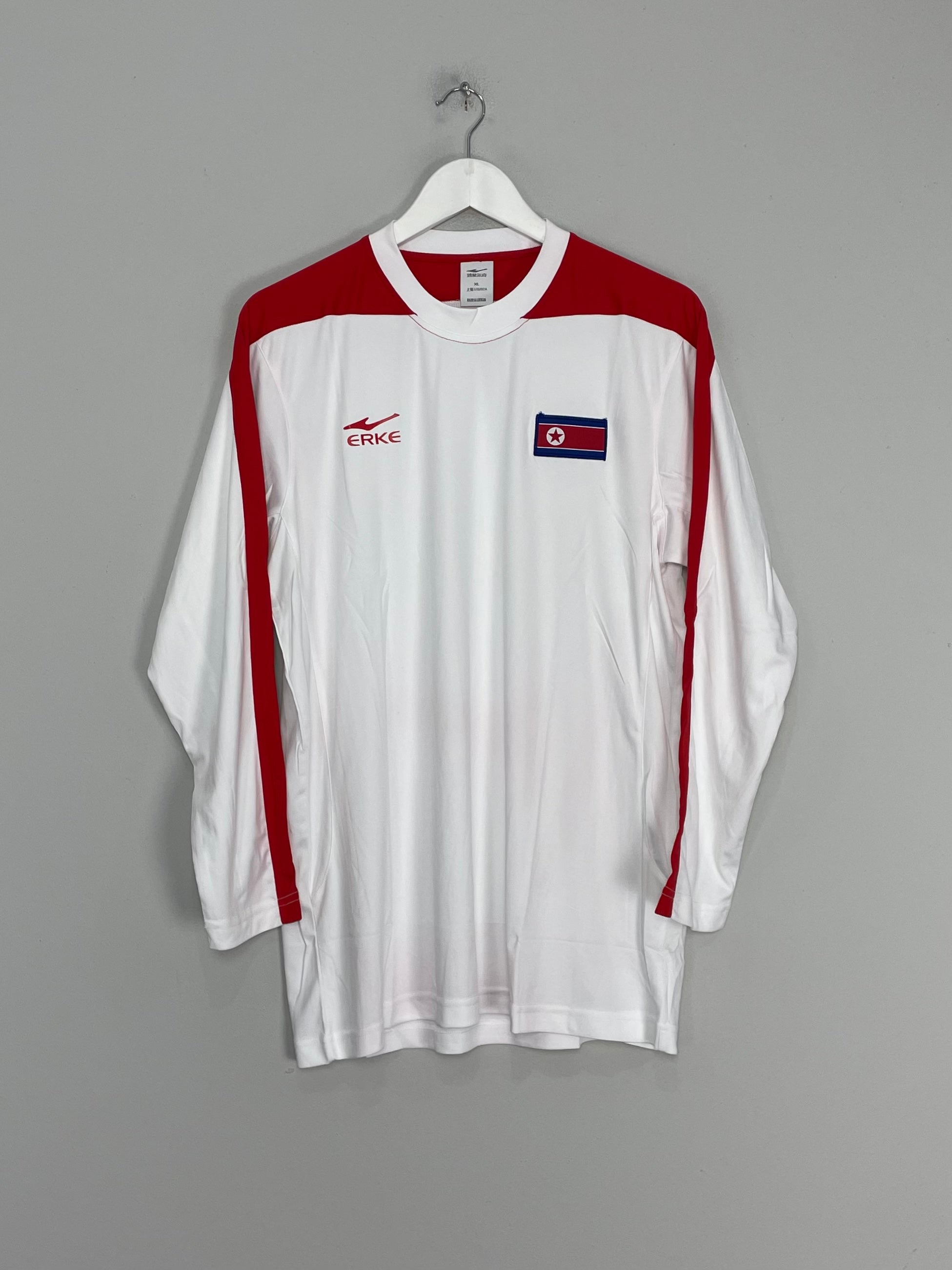 Shop 2008/09 NORTH KOREA L/S AWAY SHIRT (XL) ERKE, classic football shirts, vintage football shirts & retro soccer jerseys at Cult Kits