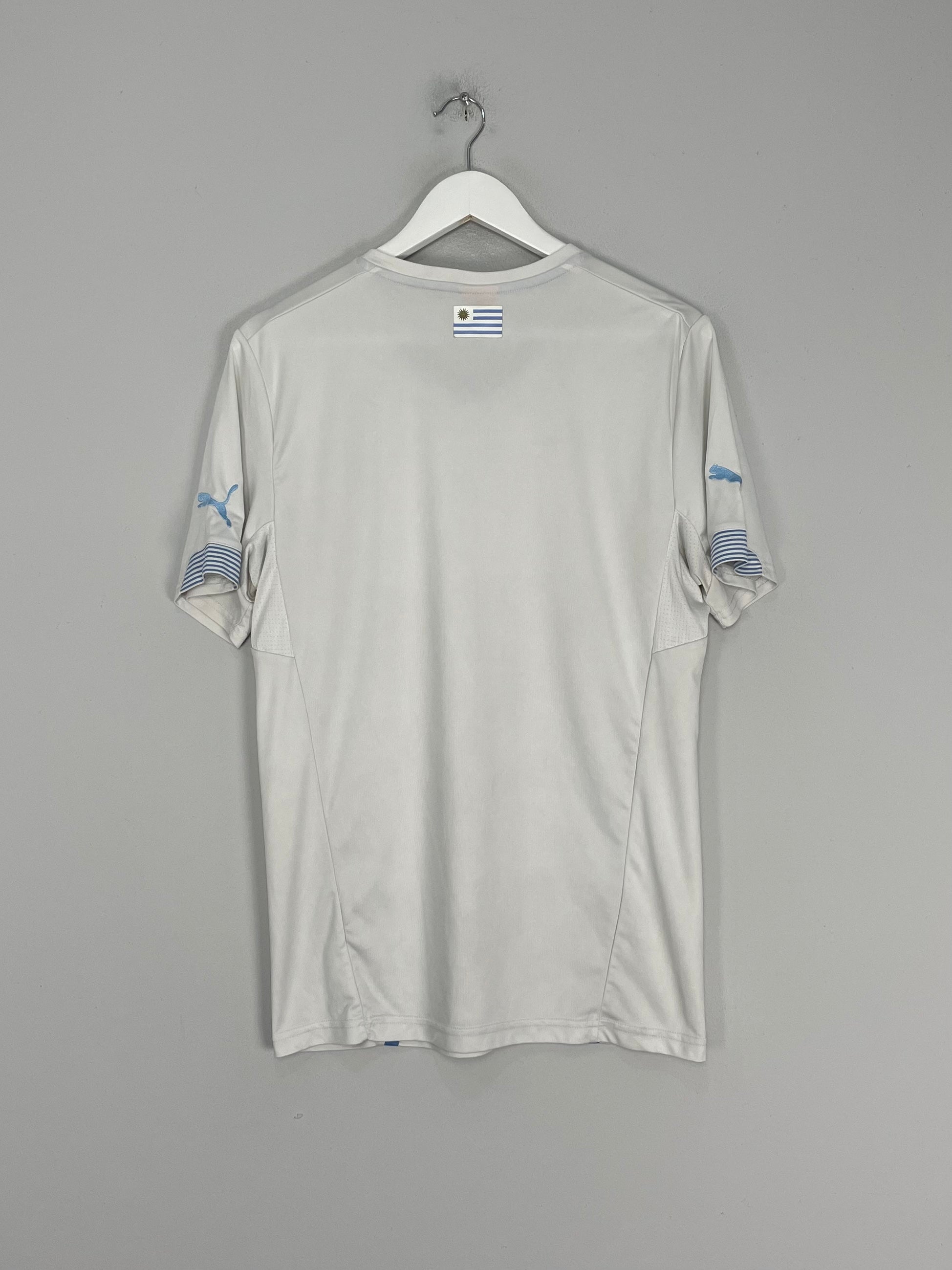 Shop 2014/15 URUGUAY AWAY SHIRT (M) PUMA, classic football shirts, vintage football shirts & retro soccer jerseys at Cult Kits