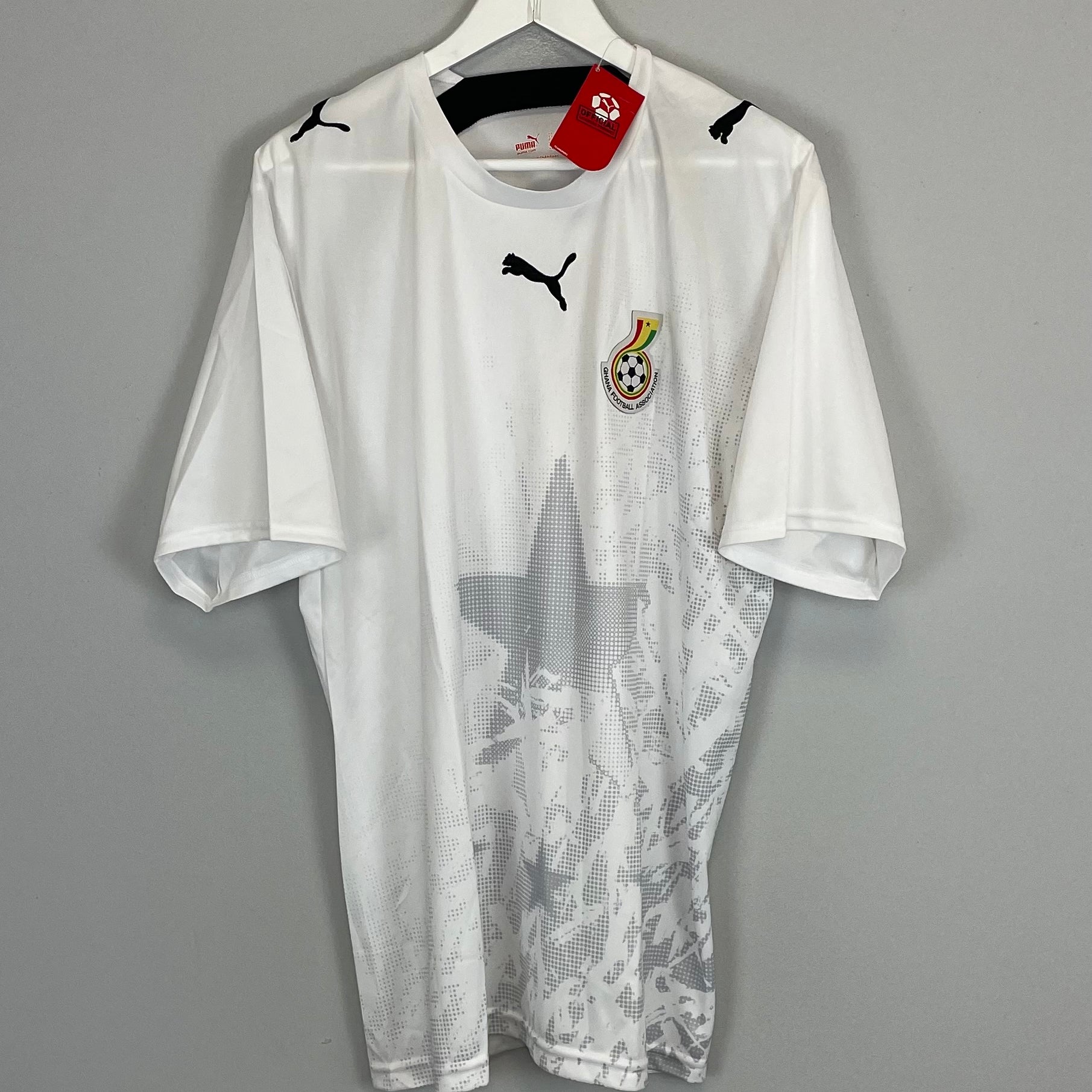 Shop 2006/07 GHANA *BNWT* HOME SHIRT (XL) PUMA, classic football shirts, vintage football shirts & retro soccer jerseys at Cult Kits