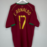 Shop 2006/08 PORTUGAL C.RONALDO #17 HOME SHIRT (XXL) NIKE, classic football shirts, vintage football shirts & retro soccer jerseys at Cult Kits