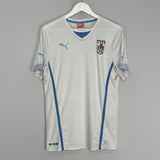 Shop 2014/15 URUGUAY AWAY SHIRT (M) PUMA, classic football shirts, vintage football shirts & retro soccer jerseys at Cult Kits