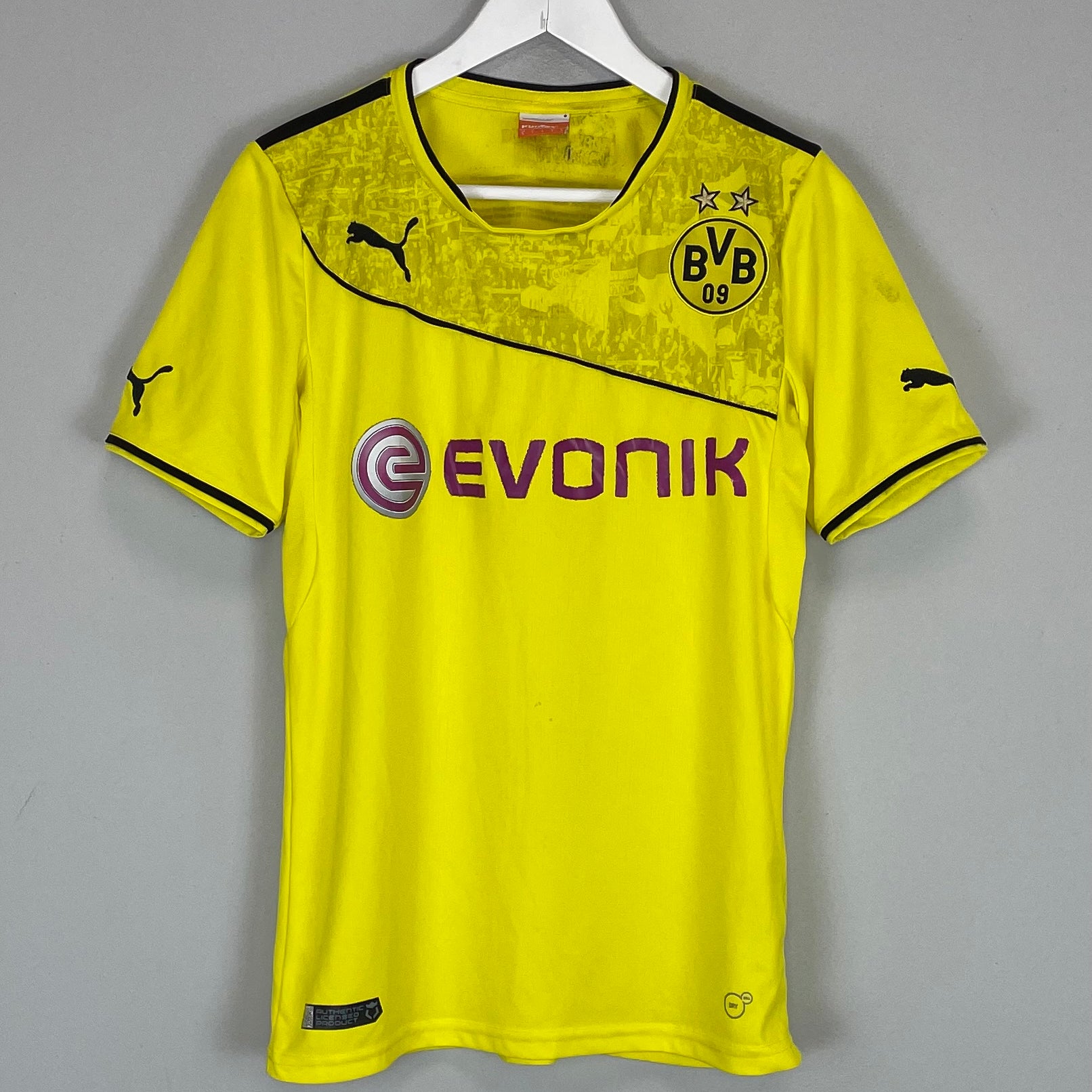 Shop 2013/14 DORTMUND HOME SHIRT (S) PUMA, classic football shirts, vintage football shirts & retro soccer jerseys at Cult Kits